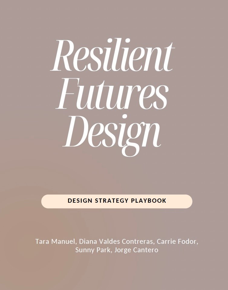 Resilient Futures Playbook Cover